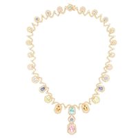 Collana Bysimon Donna Simeone R in Argento Zircone 1402323 - 1402323